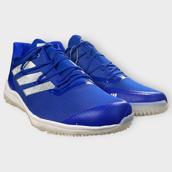Adidas Adizero Afterburner 8 Baseball Turf Shoes Blue FZ4231 Mens size 12 New - Picture 5 of 10